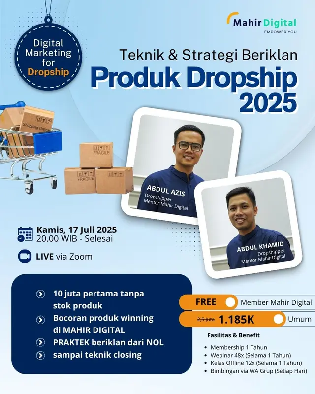 Poster webinar Mahir Digital