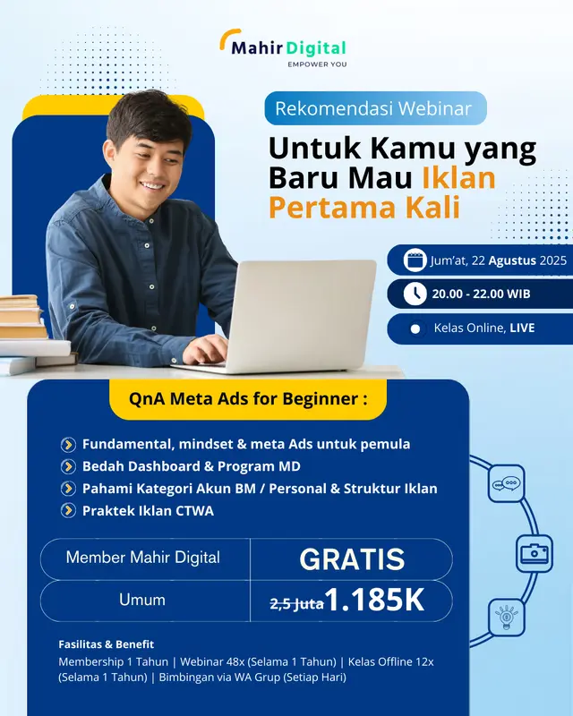 Poster webinar Mahir Digital